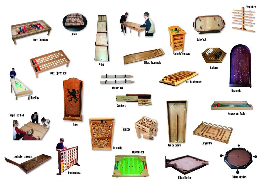 Jeux En Bois Géants Pour Kermesse